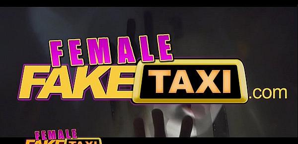  Female Fake Taxi Stud gets balls deep in sexy drivers wet tight pussy